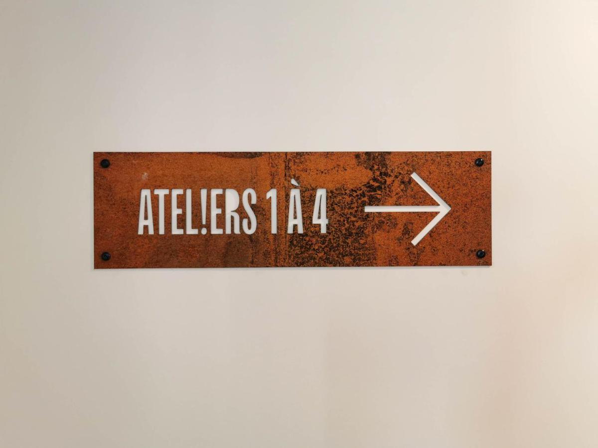 Aux Ateliers Hotell Miserey-Salines Eksteriør bilde